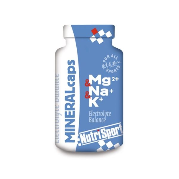 MINERALKAPPEN FLASCHE MIT 106 KAP - NUTRISPORT