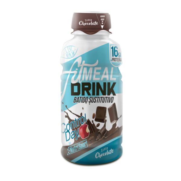 Bebida Sustitutiva Fit Meal Chocolate Botella 330 ml Caja 12 Unidades