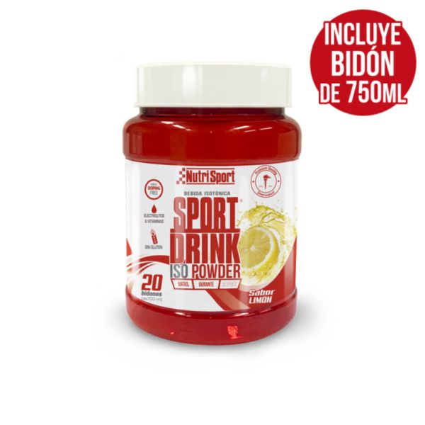 SPORT DRINK ISO POLVERE 1020 G LIMONE - NUTRISPORT