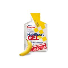 Buy NUTRISPORT Banana Gel Taurine Gel Box 24 Units By 43,20€