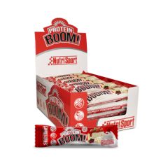 Acheter NUTRISPORT Barres de cheesecak aux fraises de Protein Boom Par 44,40€