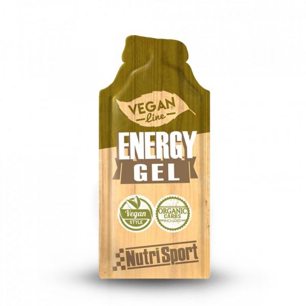 Vegan Energy Gel Citrus Box 18 Units - NUTRISPORT