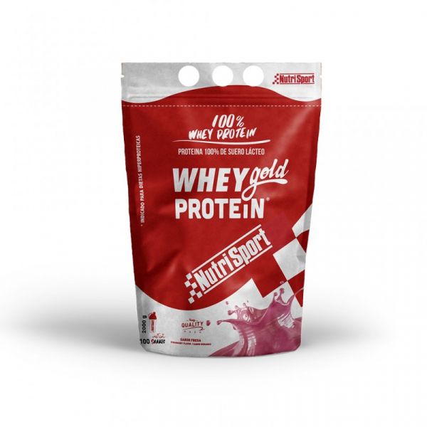 WHEY GOLD PROTEIN ERDBEERE 500 gr - NUTRISPORT