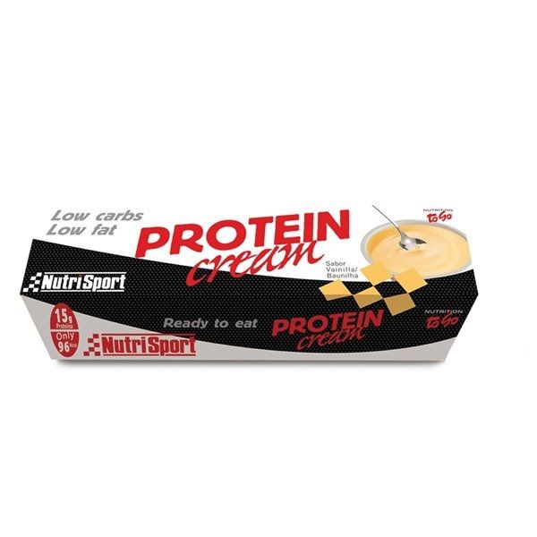 CREMA PROTEICA VANIGLIA 3 X 135 gr - NUTRISPORT