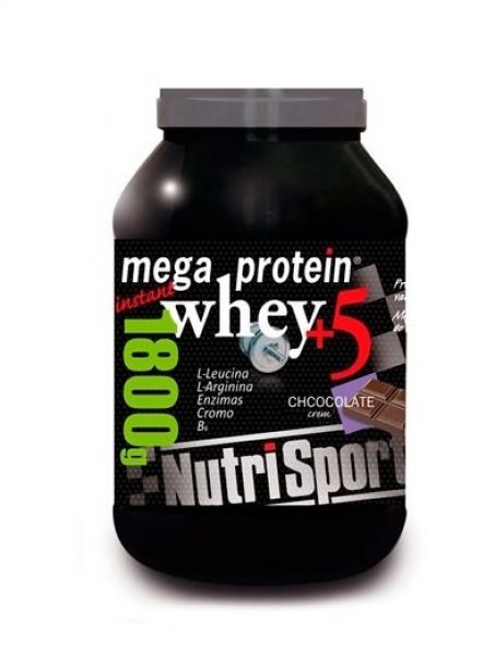 MEGAPROTEIN WHEY +5 CHOCOLAT 900 gr - NUTRISPORT