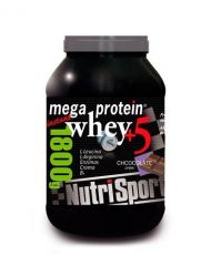 Acheter NUTRISPORT MEGAPROTEIN WHEY +5 CHOCOLAT 900 gr Par 34,90€