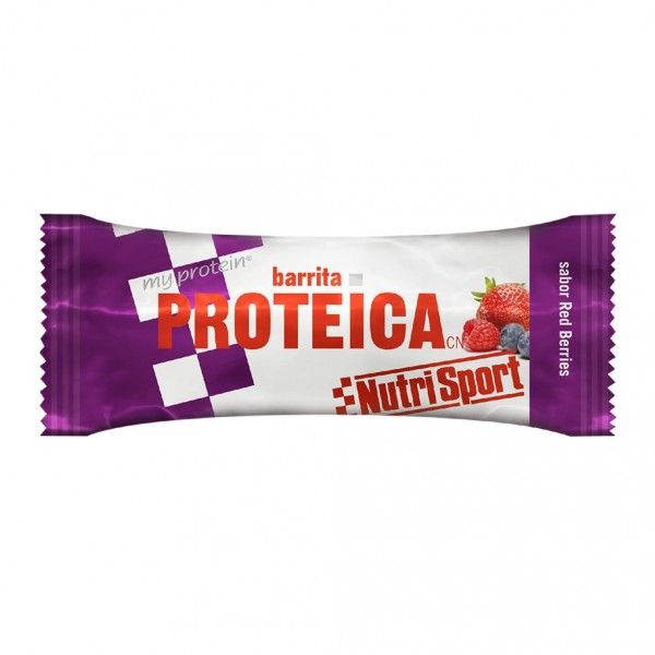 Barre Protéinée Fruits Rouges - NUTRISPORT