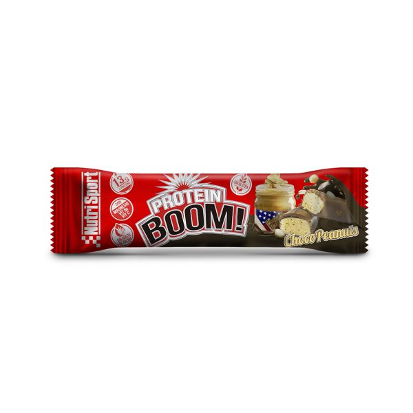 Barreta Protein Bomm Choco Peanuts - NUTRISPORT