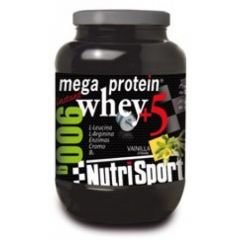 Buy NUTRISPORT MEGA PROTEIN WHEY + 5 900 gr VANILLA By 34,90€