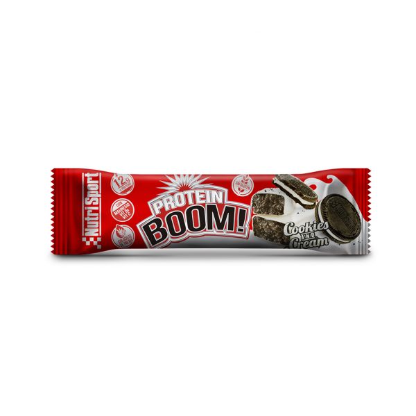 Barreta Protein Bomm Cookies Cream - NUTRISPORT