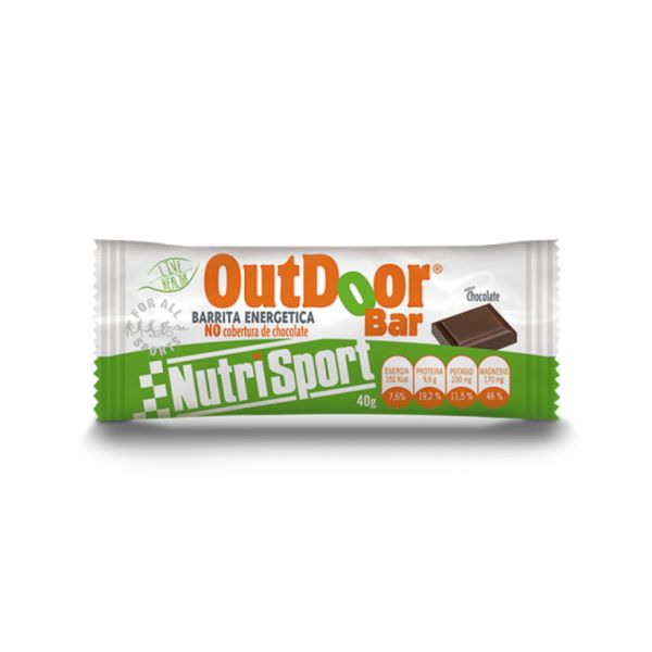 Outdoor Banana Energy Bar 40 g Box 20 Units