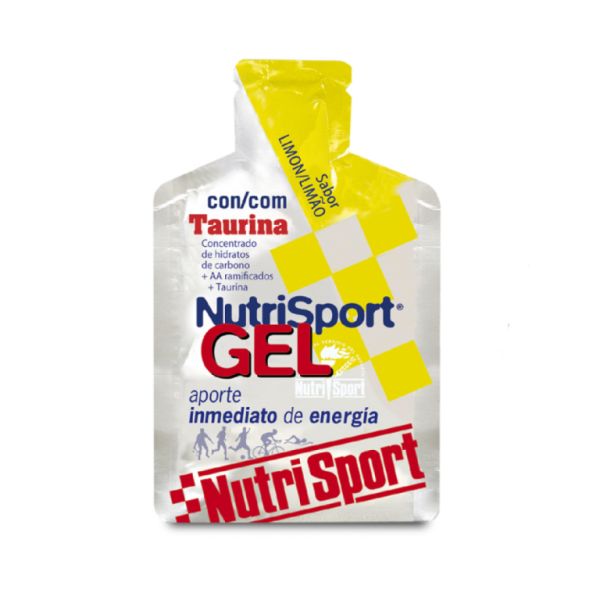 Nutrisport Gel Taurina Limão Caixa 24 unidades