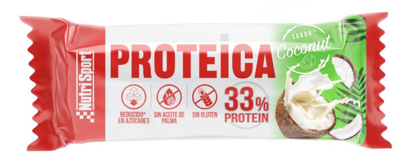 Barreta Proteica Coconut - NUTRISPORT