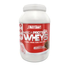 Kopen NUTRISPORT Mega Protein Whey 5 Chocolade 1800 g Door 63,90€