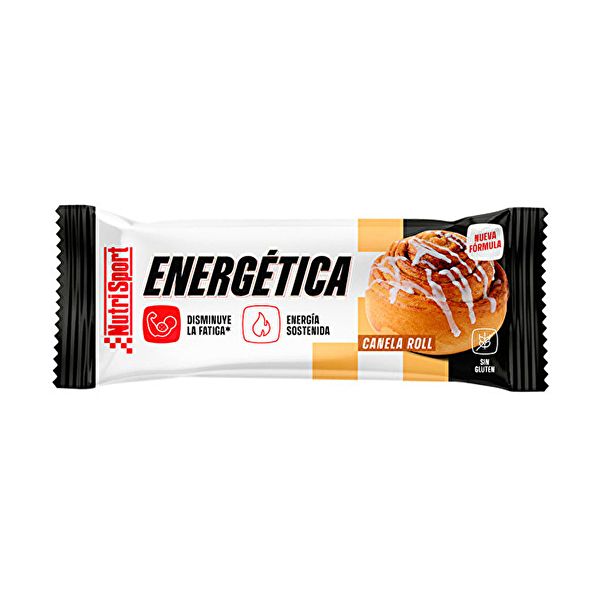 BOX OF 24 ENERGY BARS CINNAMON ROL 49 g