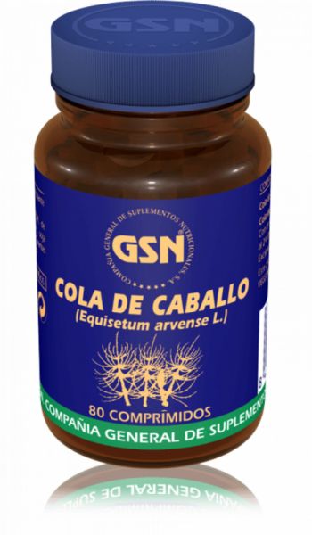 Cola de Caballo 800 mg 80 comprimidos - GSN