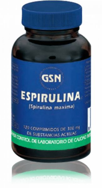 Espirulina 120 comprimidos - GSN