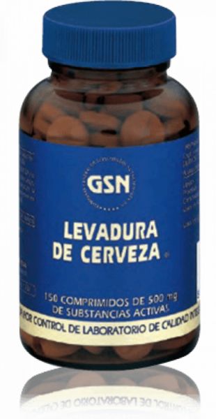 Levadura de cerveza 500 mg 150 Comprimidos - GSN