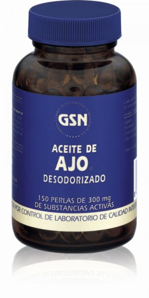 Aceitede Ajo 300 mg 150 perlas - GSN