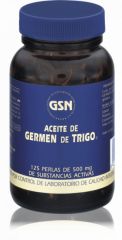 Buy GSN Wheat Germ Oil 500 mg 125 pearls By 12,22€