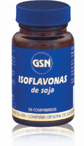 Isoflavonas de soja 80 comprimidos - GSN