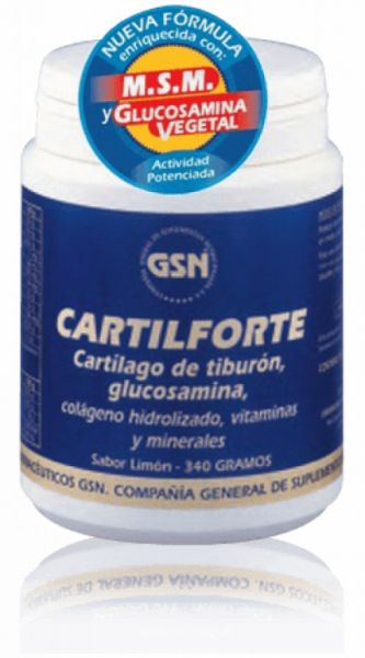 Cartilforte Complex Llimona (MSM i Col·lagen) 370 g