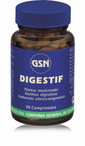 Digestif New Formula 50 tablets - GSN