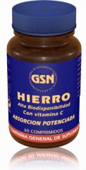 Buy GSN Iron 60 tablets By 7,73€