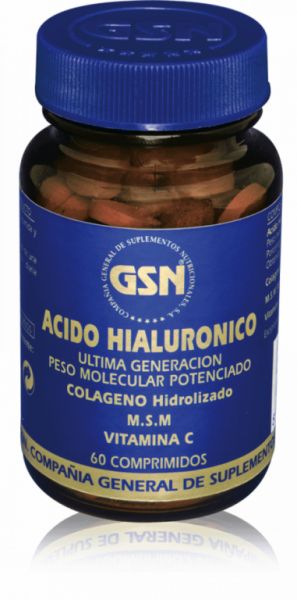 Àcid hialurònic 60 comprimits - GSN