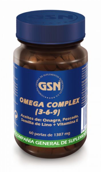 Complexo Omega 3 - 6 - 9 60 pérolas - GSN