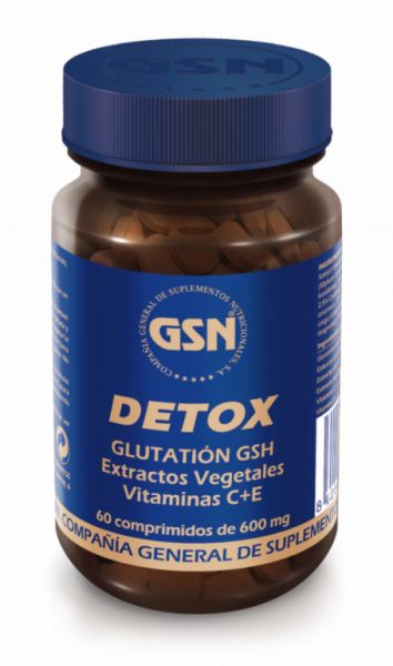 Detox Glutathion 60 tabletten - GSN