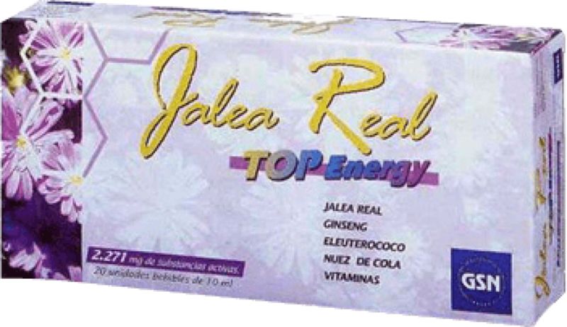 Gelea Top Energy 2071mg 20 butllofes - GSN