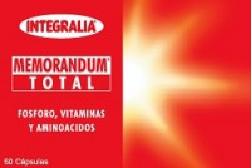 Memorando Total 60 cápsulas - INTEGRALIA