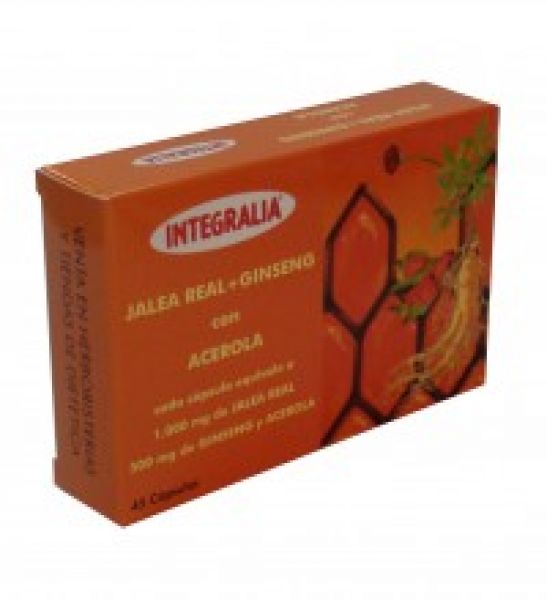 Gelée d'Acérola Ginseng 45 gélules - INTEGRALIA