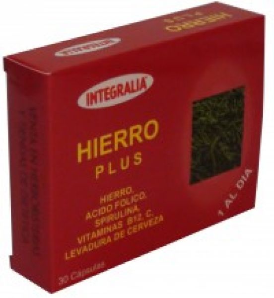 Fer Plus 30 gélules - INTEGRALIA