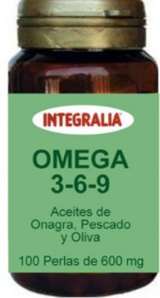 Omga 3 - 6 - 9 600 mg 100 parels - INTEGRALIA