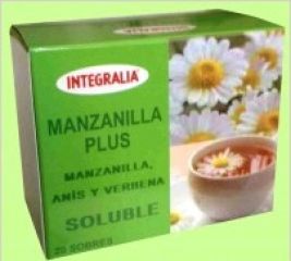 Buy INTEGRALIA Chamomile Plus Soluble 20 sachets By 7,40€