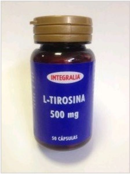 L-Tirosina 500 mg 50 cápsulas - INTEGRALIA