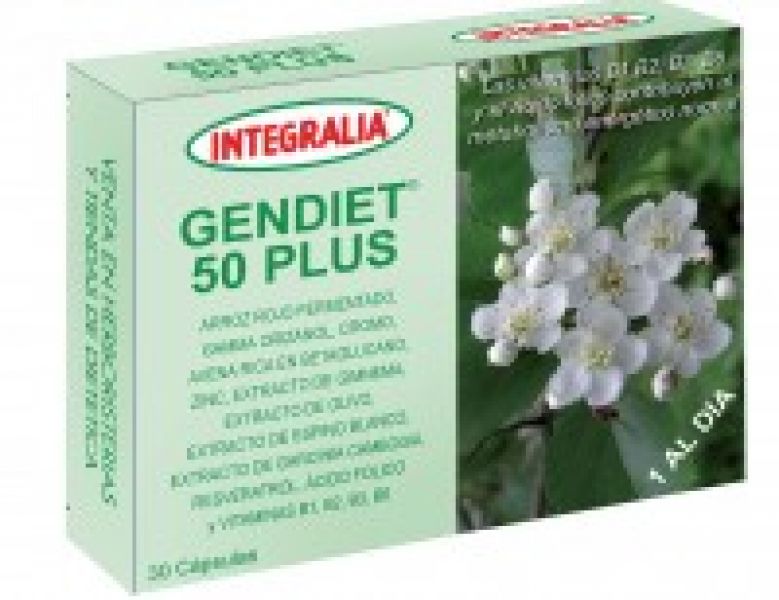 Gendiet 50 Plus 30 cápsulas - INTEGRALIA