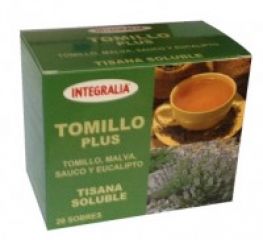 Buy INTEGRALIA Thyme Plus Soluble 20 sachets By 7,40€