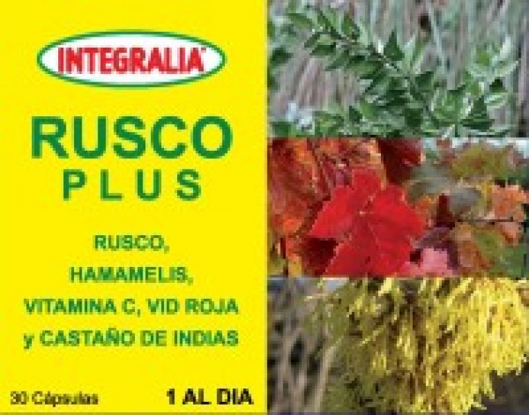 Rusco Plus 30 cápsulas - INTEGRALIA