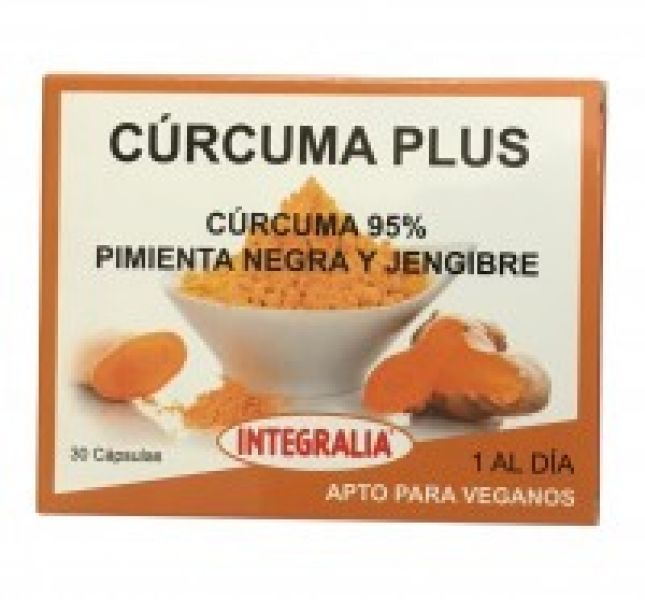 Cúrcuma Plus 30 cápsulas - INTEGRALIA