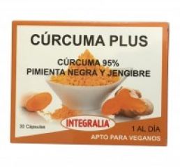 Comprar INTEGRALIA Cúrcuma Plus 30 cápsulas Por 19,50€