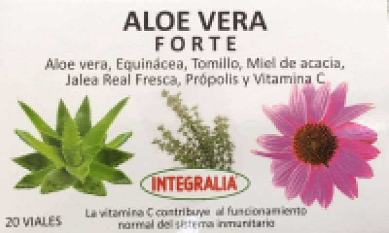 Aloe Vera Forte Bebible 20 viales - INTEGRALIA