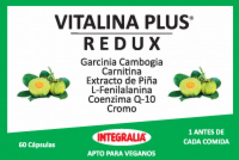 Vitalina Plus Redux 60 cápsulas - INTEGRALIA