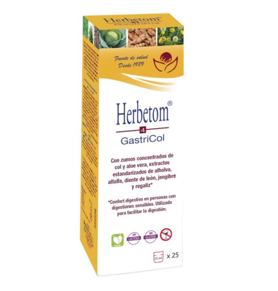 Herbetom 4 Gastricol Jarabe 250 ml - BIOSERUM