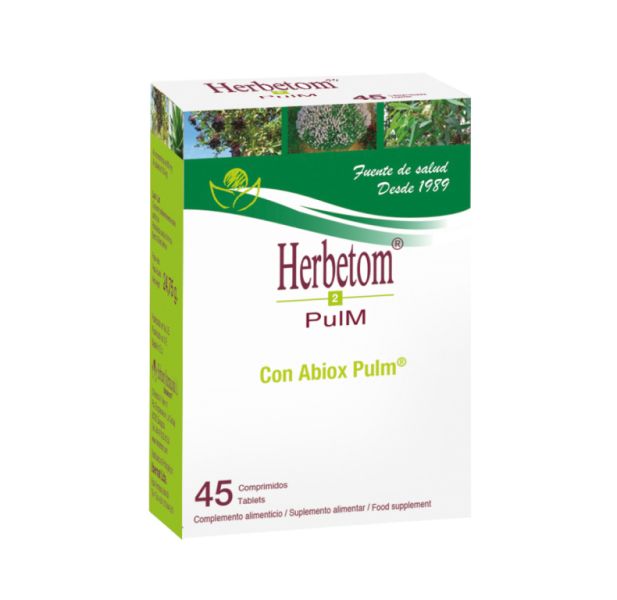 Herbetom 2 Pulm 45 Comprimidos - BIOSERUM