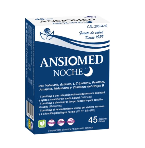 Ansiomed Nacht 45 capsules - BIOSERUM