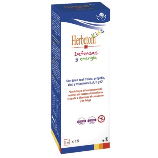 Herbetom Kids Defenses and Energy Syrup 250 ml