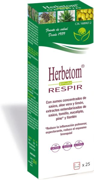 Herbetom 2 Pulm Respir 250 ml - BIOSERUM